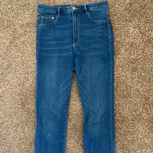 High waisted jeggings